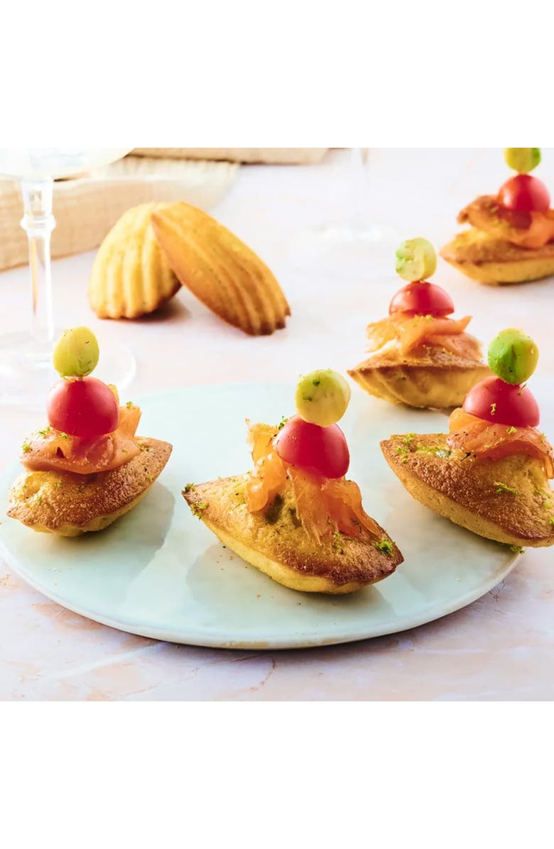 Silpat Flexipan 8 Madeleines Mold, Silicone, Alternate, color, Black