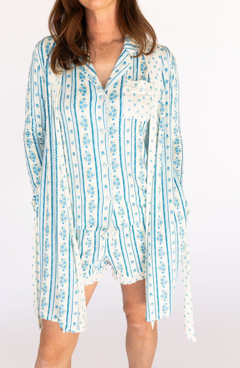 In My Jammers Forever Blooming Robe, Main, color, Forever Blooming