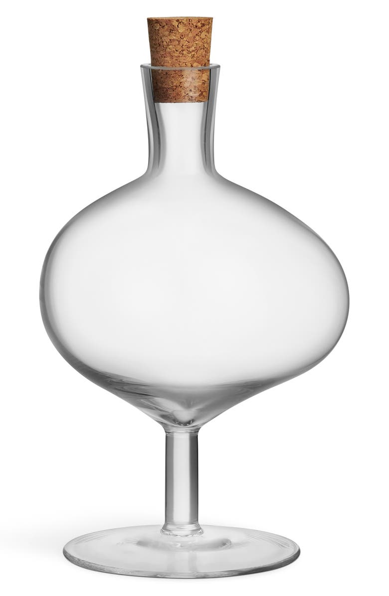 Kosta Boda Bod Medium Bottle, Main, color, Clear