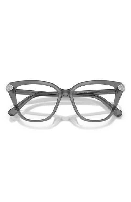 Swarovski 52mm Cat Eye Optical Glasses