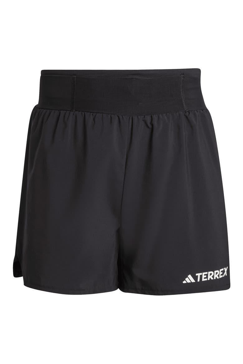 Terrex Trail Shorts, Alternate, color, BLACK