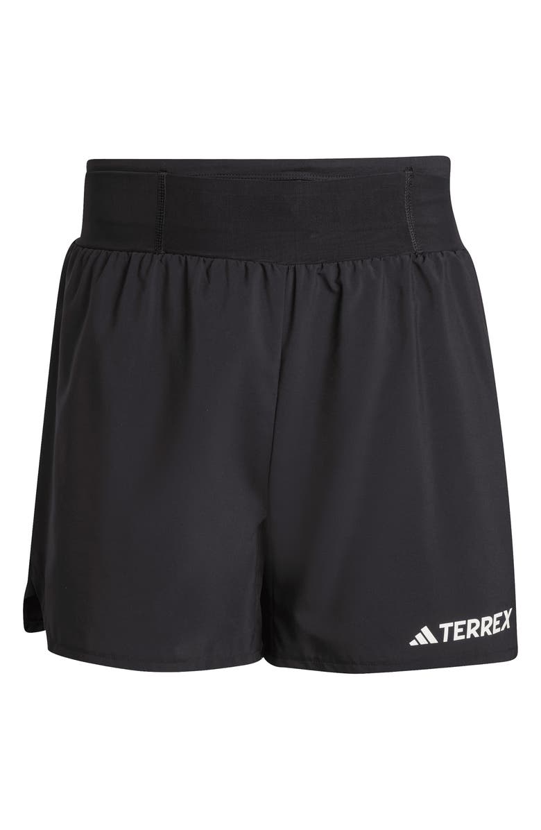 adidas Terrex Trail Shorts, Alternate, color, Black