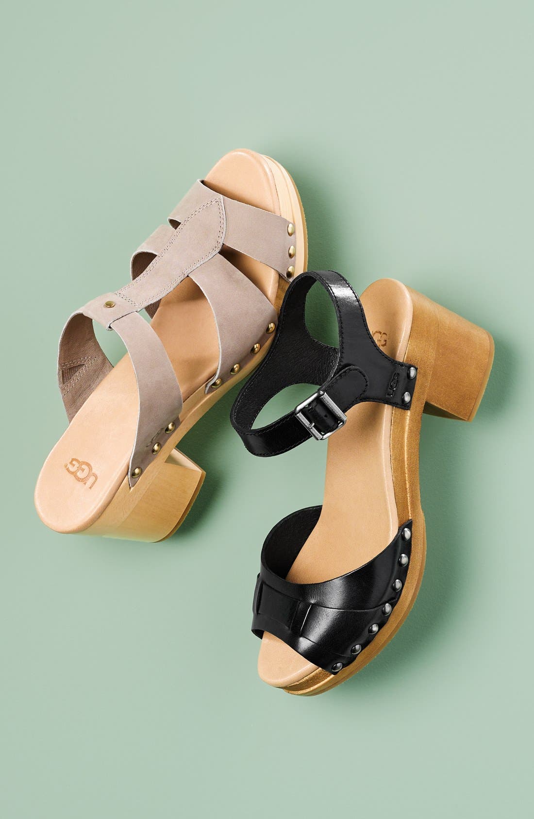 UGG<sup>®</sup> 'Jennie' Clog Sandal, Alternate, color, 