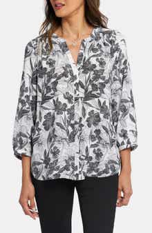 NYDJ Pintuck Blouse