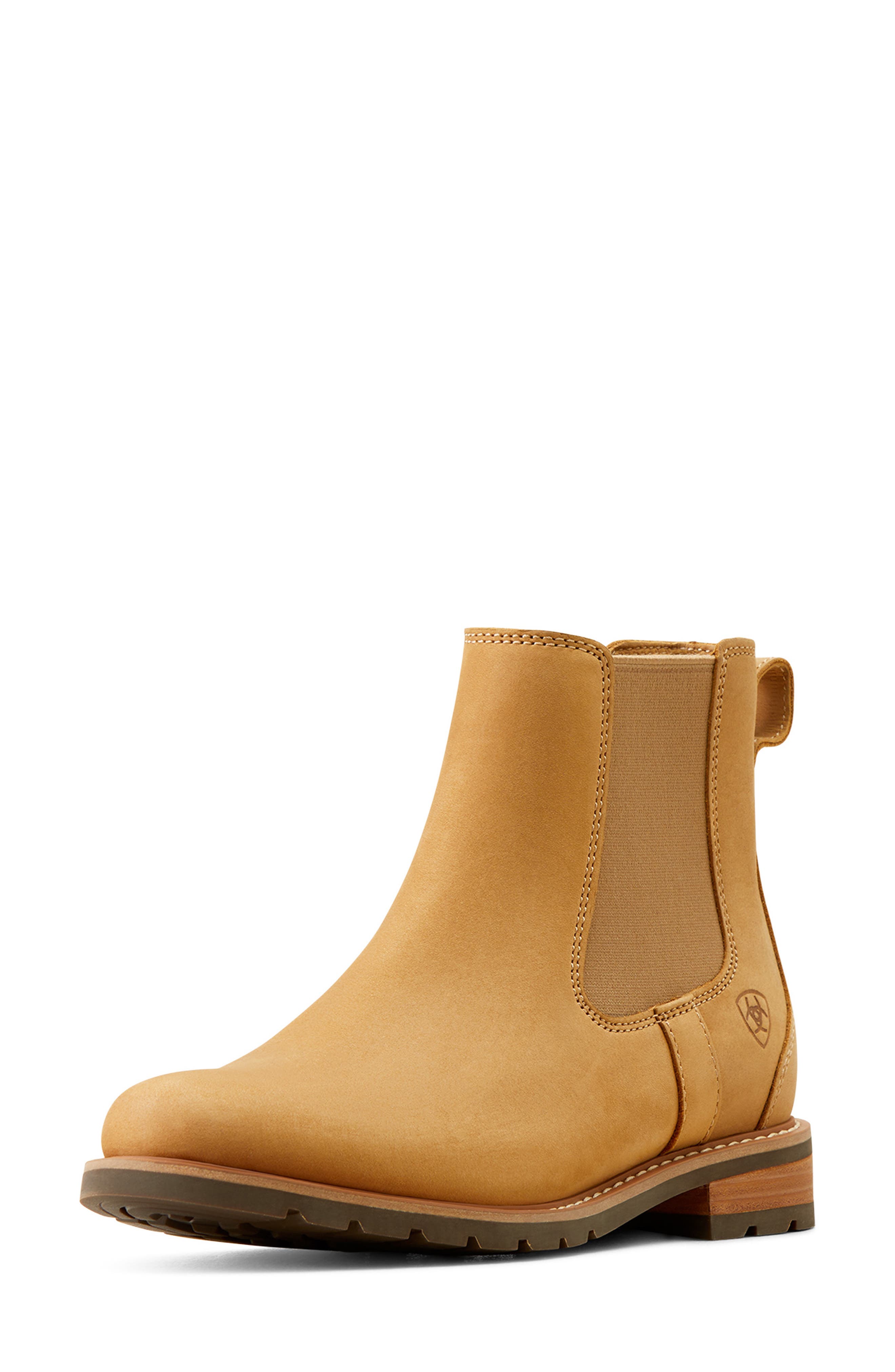 Ariat Wexford Waterproof Chelsea Boot, Alternate, color, Brown