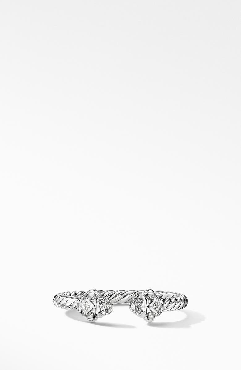 David Yurman Renaissance 18K Gold & Diamond Ring, Alternate, color, 