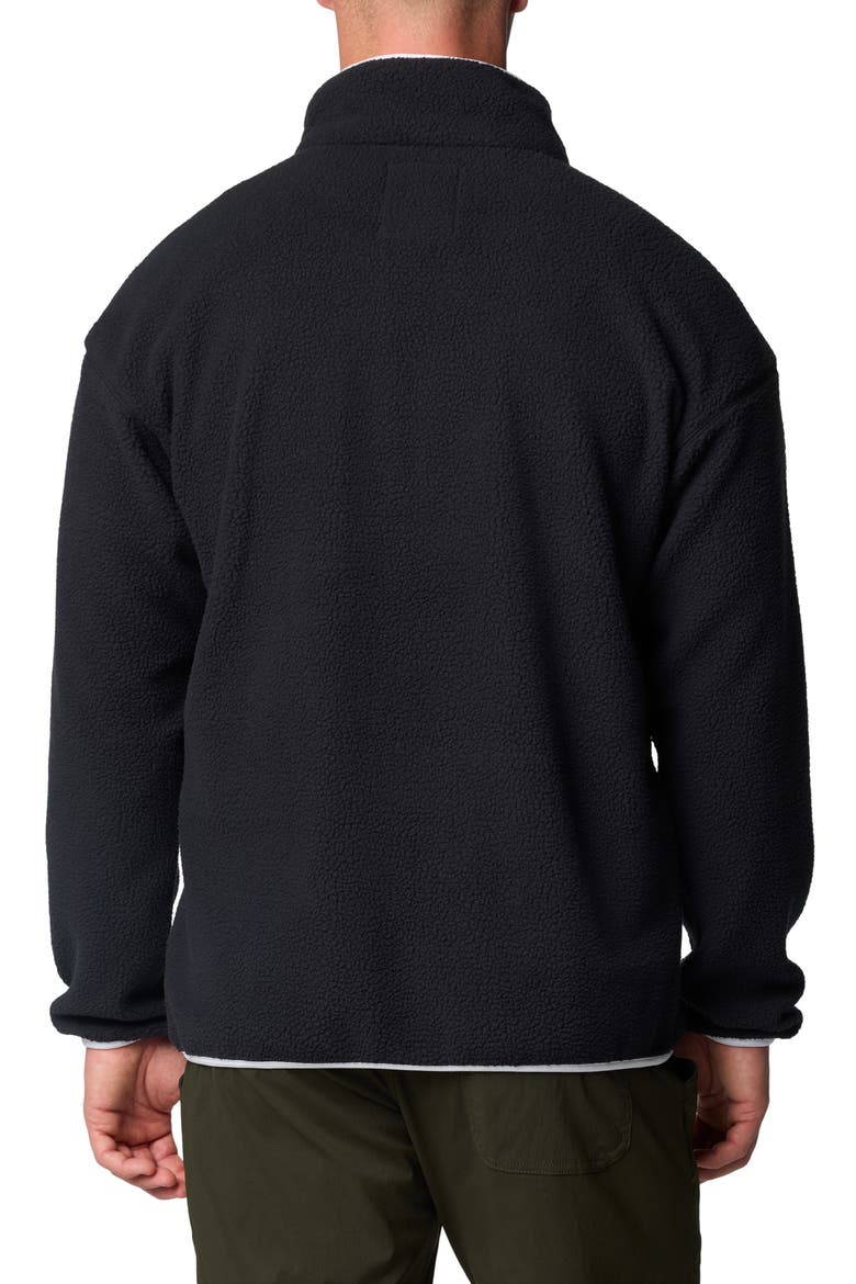 Helvetia II Fleece Pullover, Alternate, color, BLACK