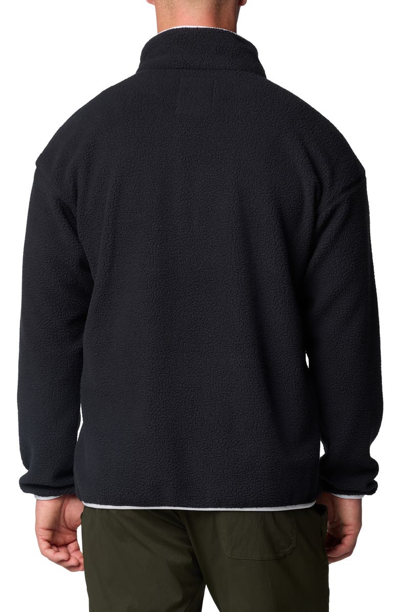 Columbia Helvetia II Fleece Pullover, Alternate, color, Black