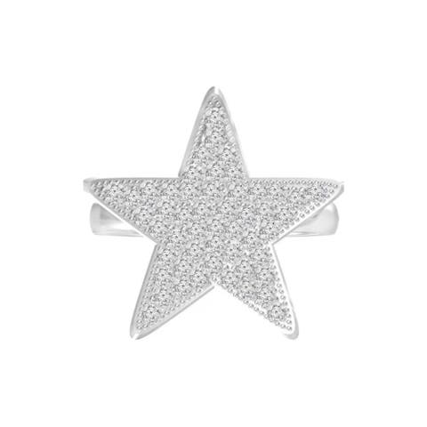Crystal Star Ring