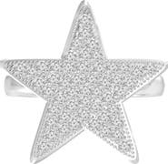 Donatello Gian Crystal Star Ring