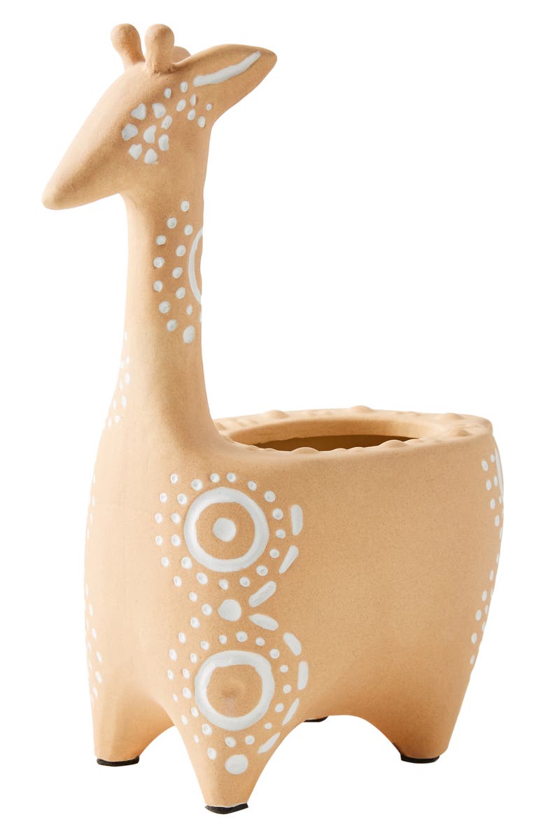 Anthropologie Home Anthropologie Mini Penelope Giraffe Planter Pot, Alternate, color,