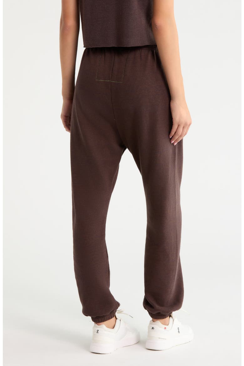 San Diego Padres Fleece Jogger Sweatpants, Alternate, color, BROWN