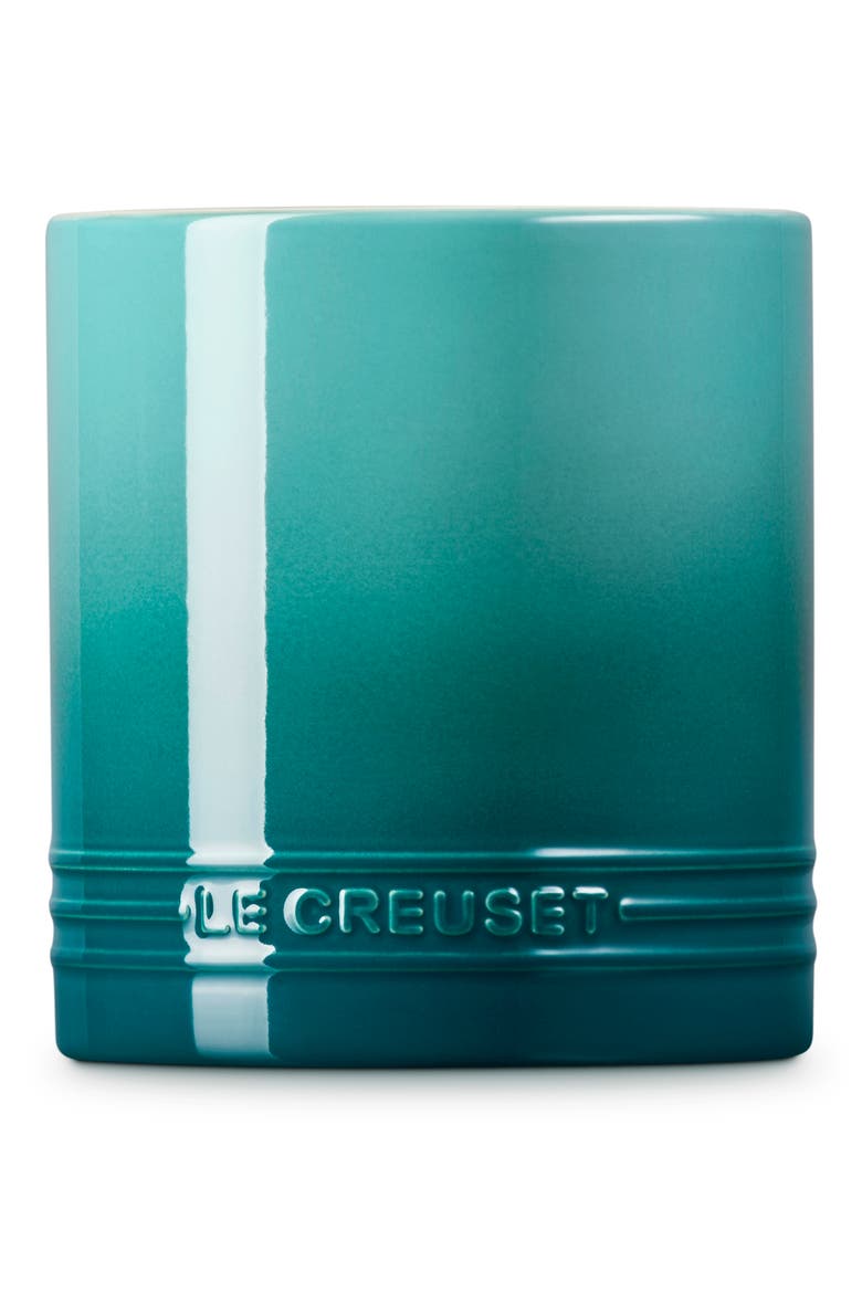 Signature Stoneware Utensil Crock, Alternate, color, RIVIERA