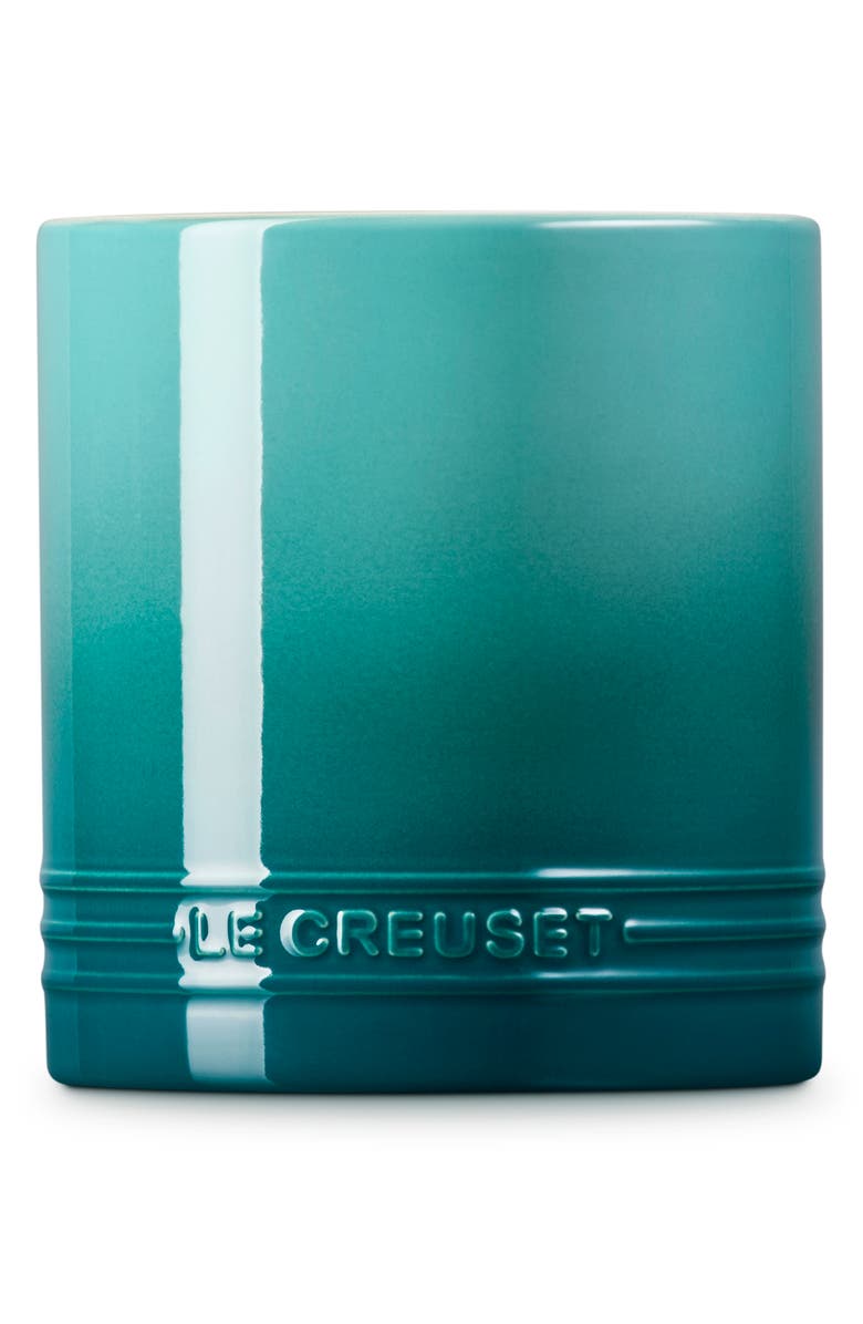Le Creuset Signature Stoneware Utensil Crock, Alternate, color, Riviera