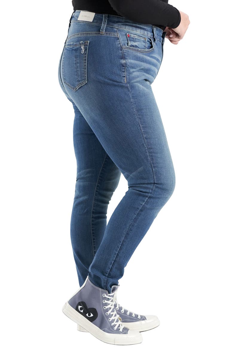 High Waist Skinny Jeans, Alternate, color, KINLEY