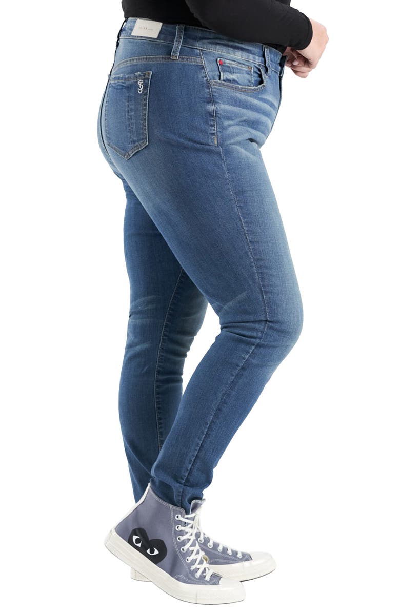 SLINK Jeans High Waist Skinny Jeans, Alternate, color, Kinley