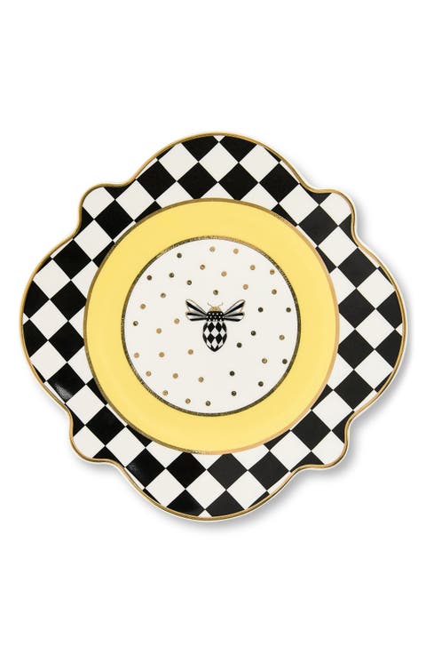 Bee Toile Salad Platter