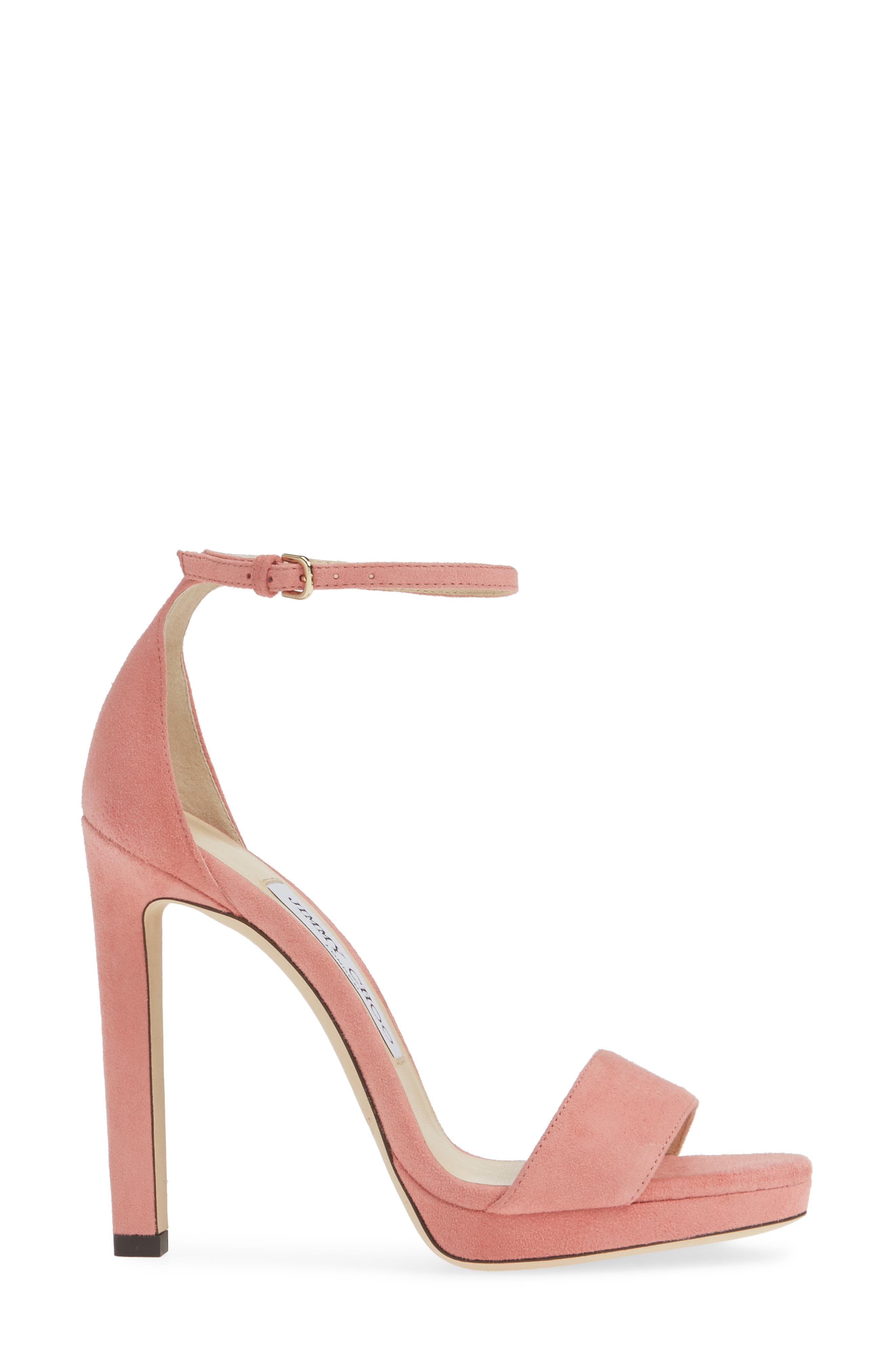 Jimmy Choo Misty Suede Platform Sandal, Alternate, color, 
