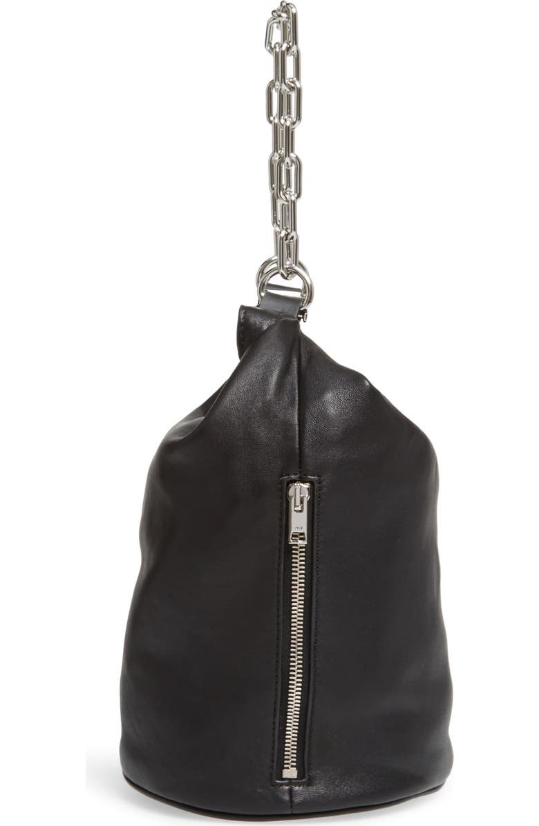 Alexander Wang Attica Leather Bucket Bag, Alternate, color,