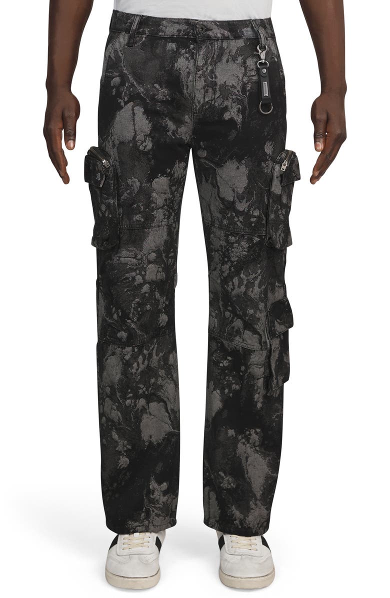 PRPS Camo Jacquard Cargo Pants, Main, color,