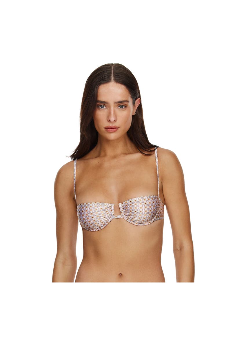 Vacation Mode Underwire Bikini Top, Main, color, Multi-Pastel