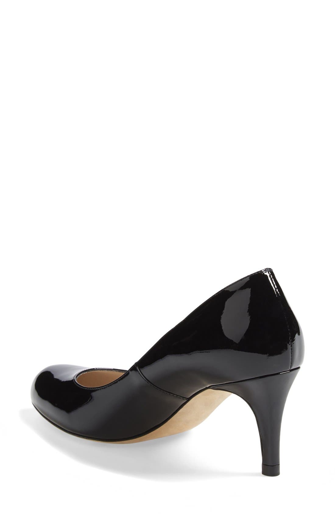 L.K. Bennett 'Samira' Pump, Alternate, color, BLACK PATENT