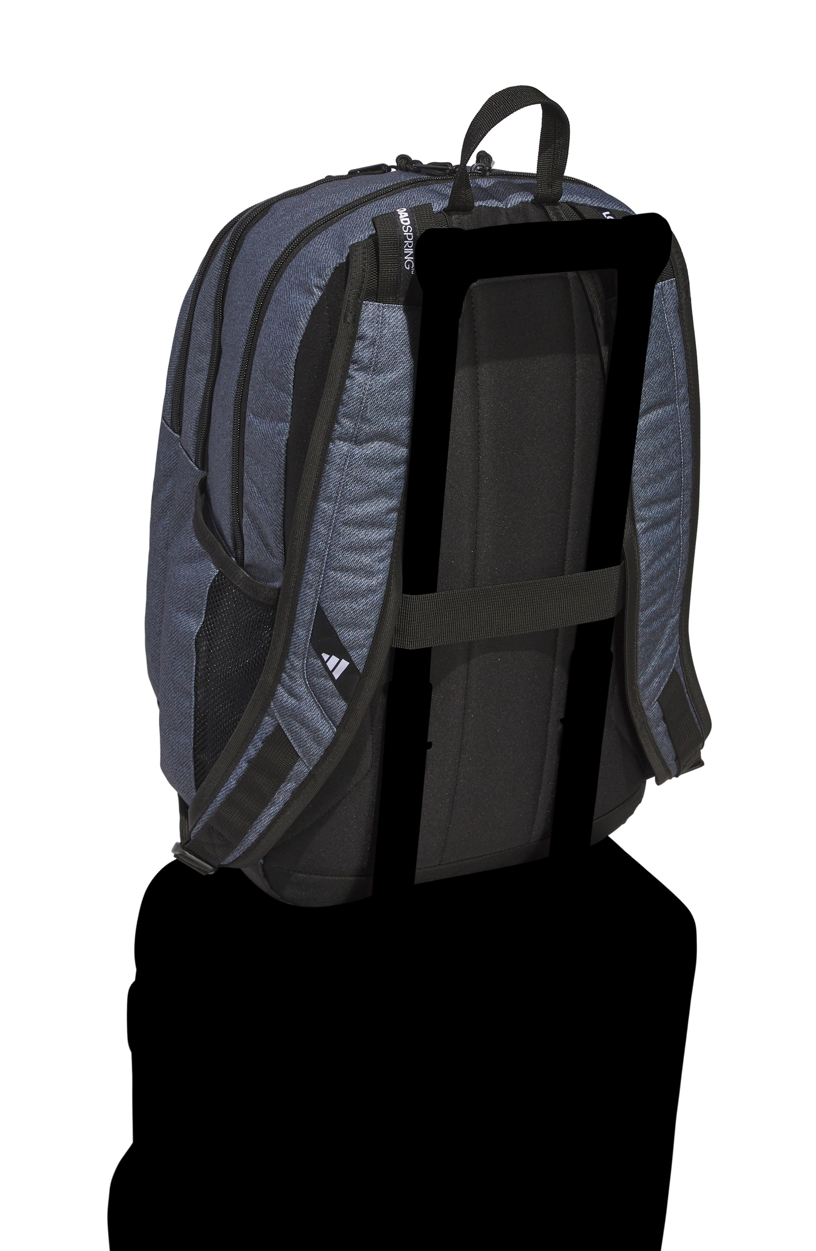 adidas Prime 7 Backpack, Alternate, color, Twill Onyx/ Black