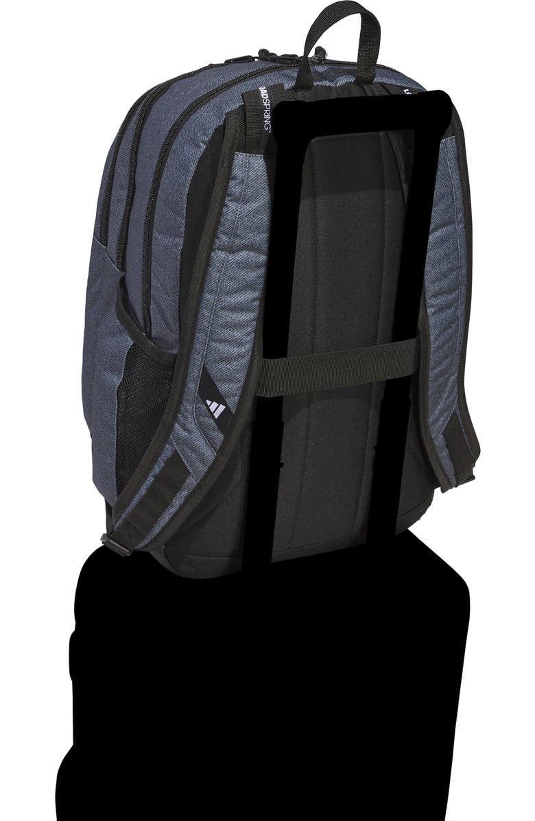 adidas Prime 7 Backpack, Alternate, color, Twill Onyx/ Black