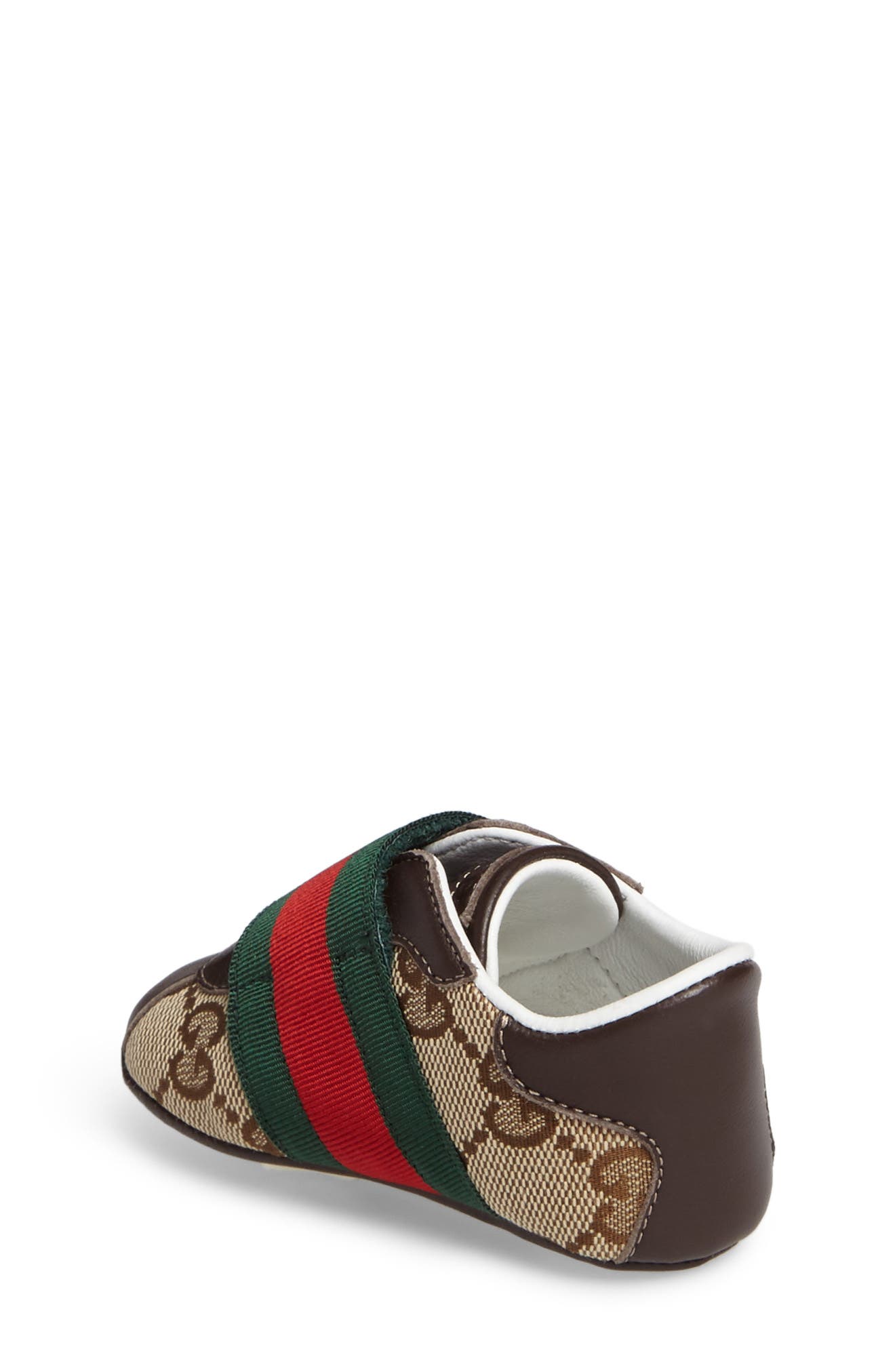 Gucci 'Icon' Crib Shoe, Alternate, color, 