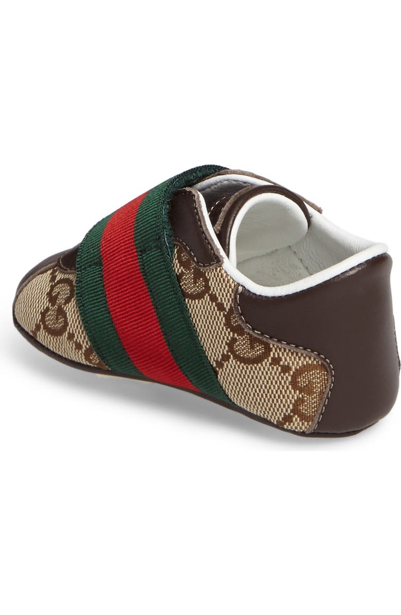 Gucci 'Icon' Crib Shoe, Alternate, color,
