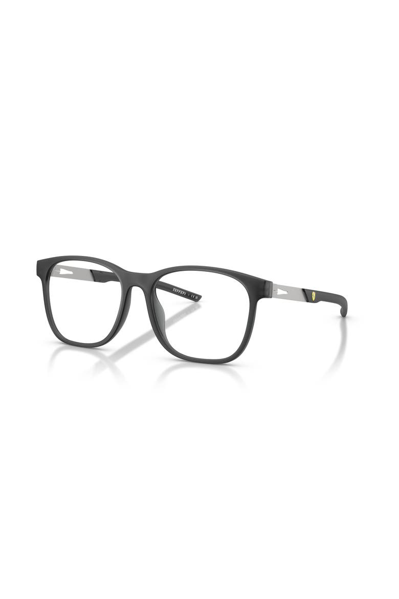 55mm Rectangle optical glasses, Main, color, Black