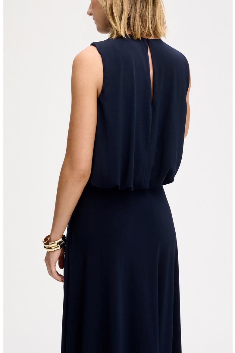 Blouson Crop Top, Alternate, color, NAVY