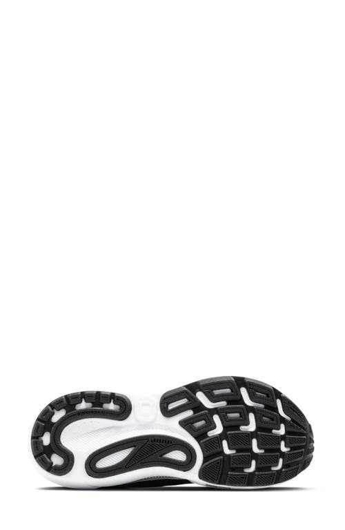 Brooks Women's Adrenaline Gts 24 Stability Running Shoes In Black/white Mesh