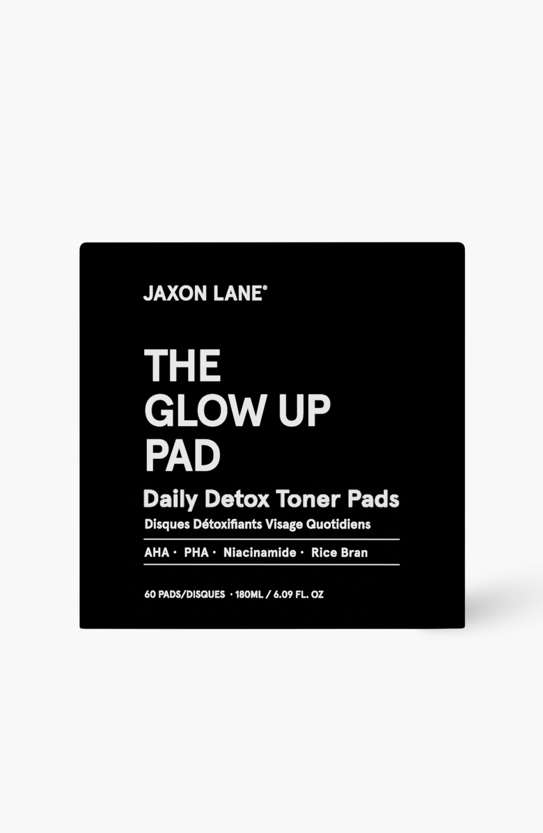 JAXON LANE Glow Up Daily Detox Toner Pads, Alternate, color, NO COLOR