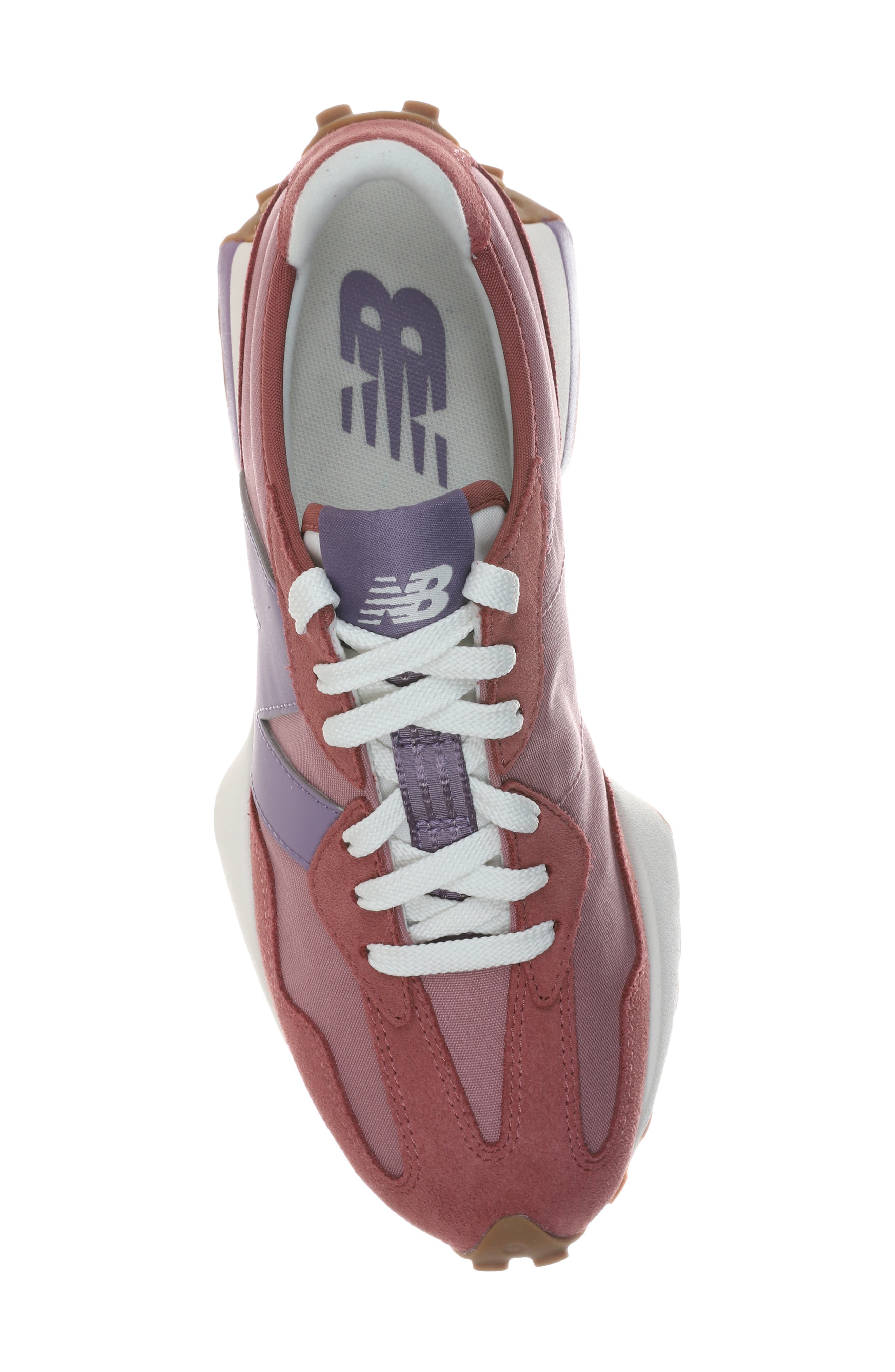 New Balance 327 Sneaker, Alternate, color, Rosewood/ Candied Violet