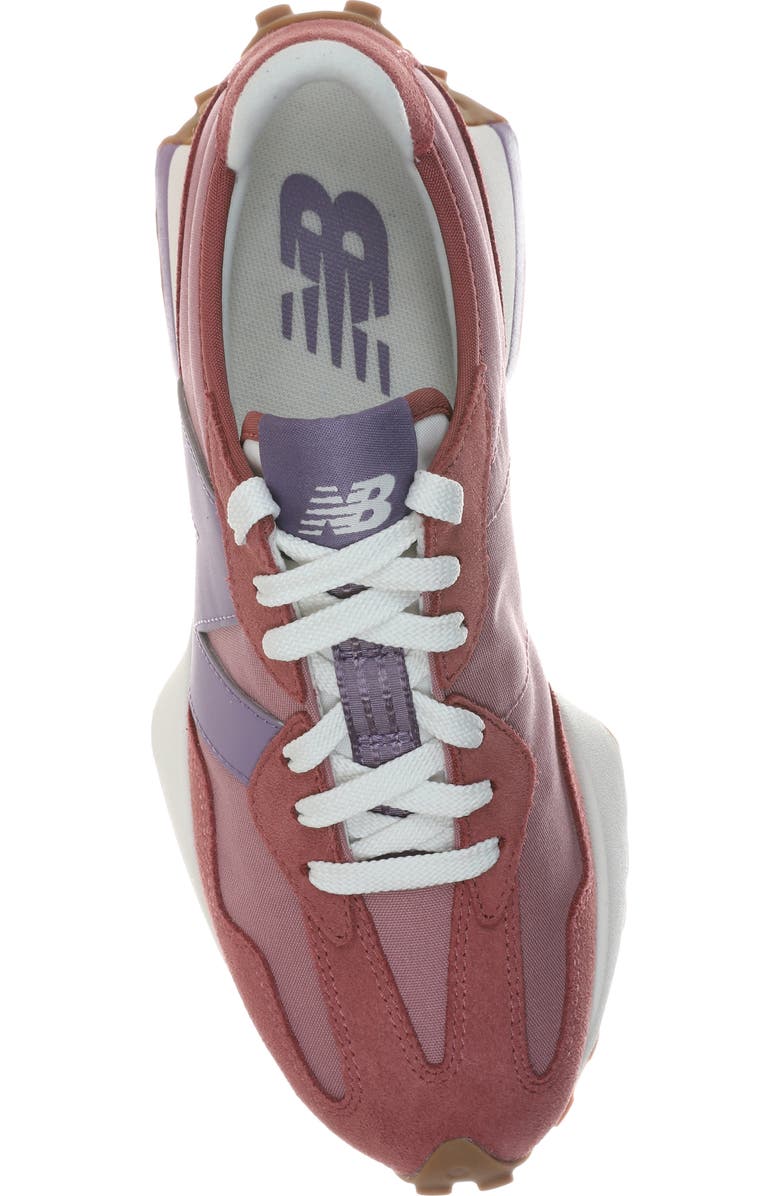 New Balance 327 Sneaker, Alternate, color, Rosewood/ Candied Violet