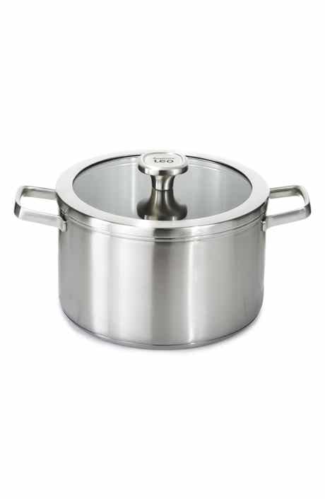 BergHOFF Leo Graphite 6.3-Quart Covered Stockpot
