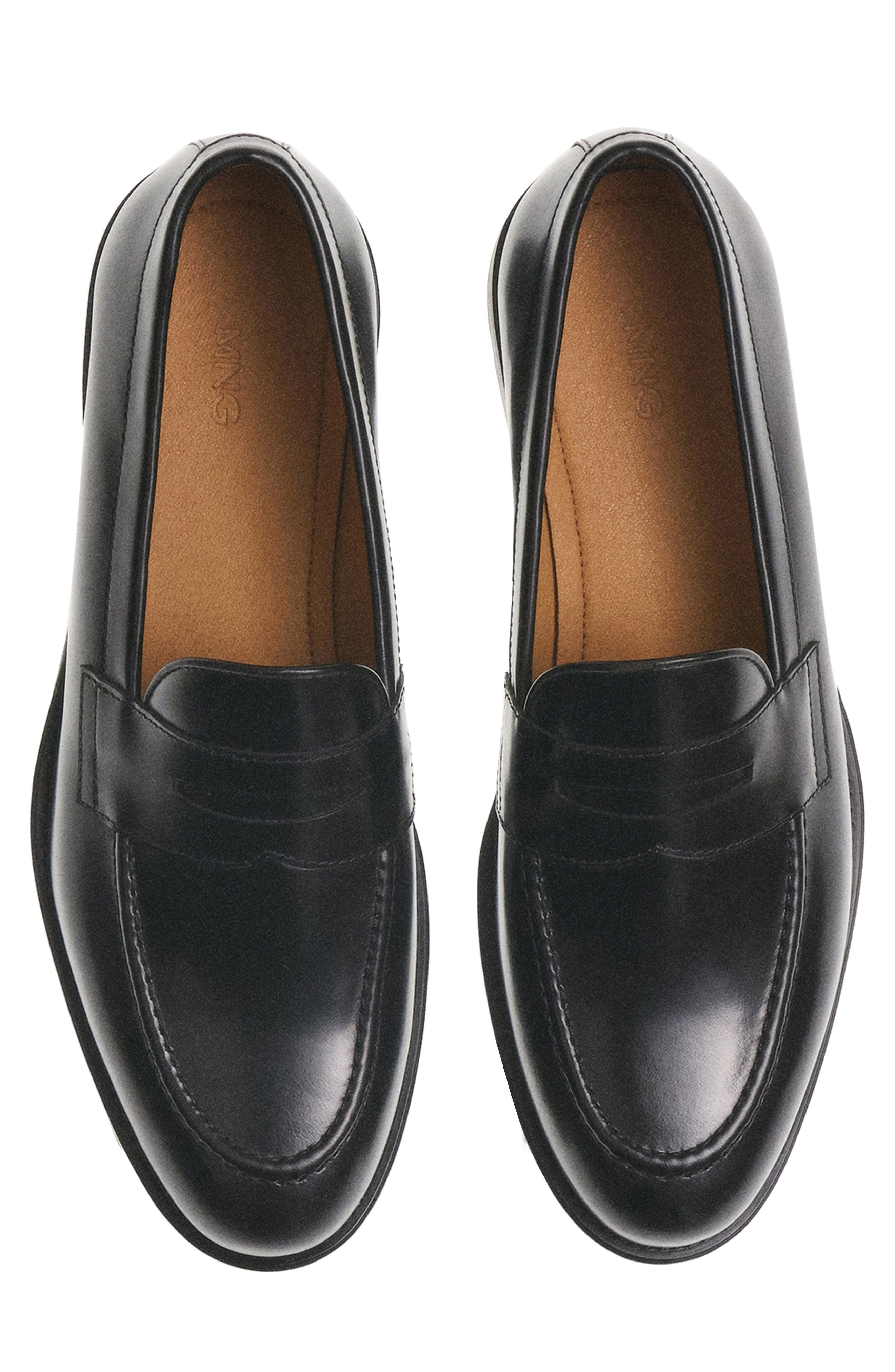 MANGO Penny Loafer, Alternate, color, 
