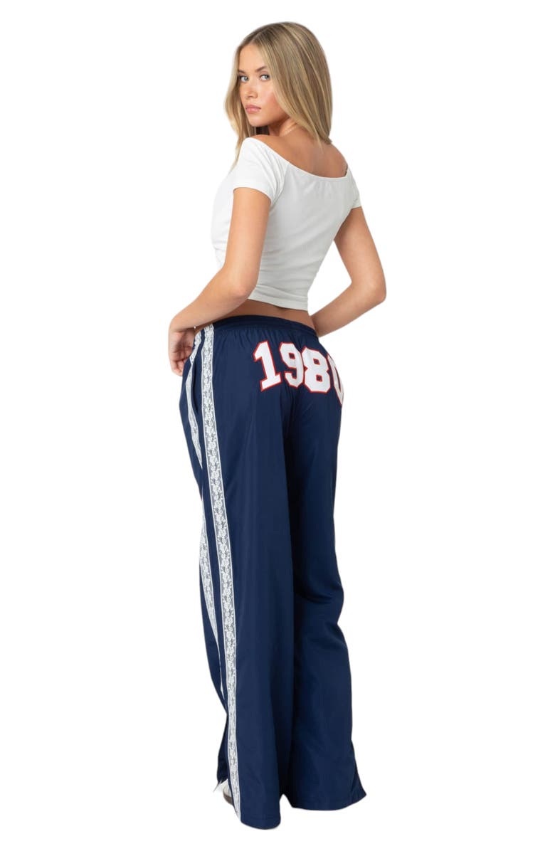 EDIKTED 1980 Track Pants, Alternate, color, Navy