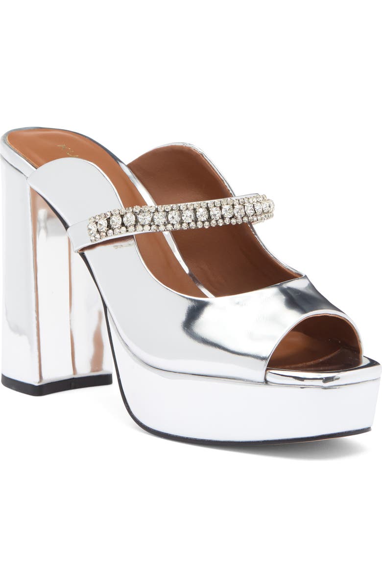 Kurt Geiger London Duke Platform Peep Toe Mule, Main, color,