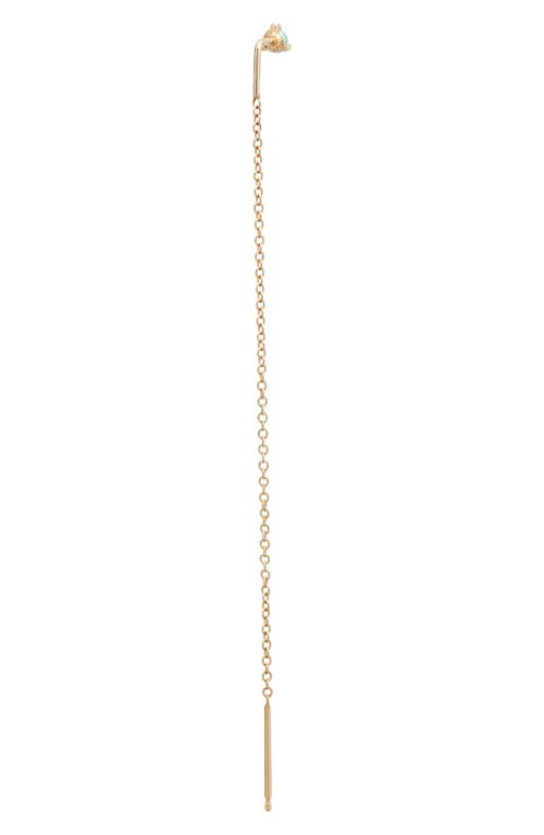 Zoë Chicco Turquoise Threader Earrings