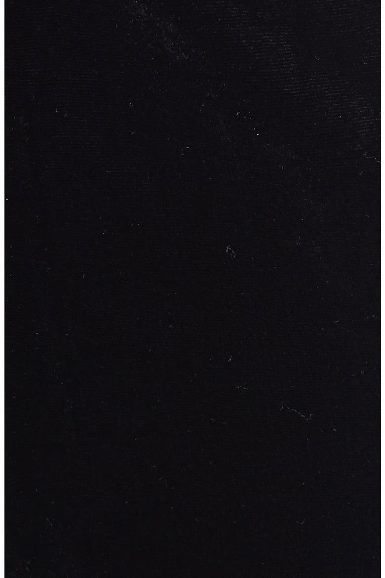 Velour Track Pants, Alternate, color, BLACK