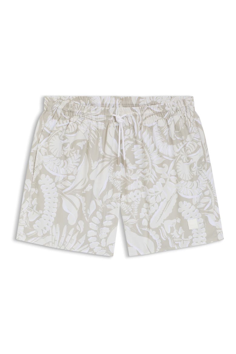 Piranha Swim Trunks, Alternate, color, LIGHT BEIGE