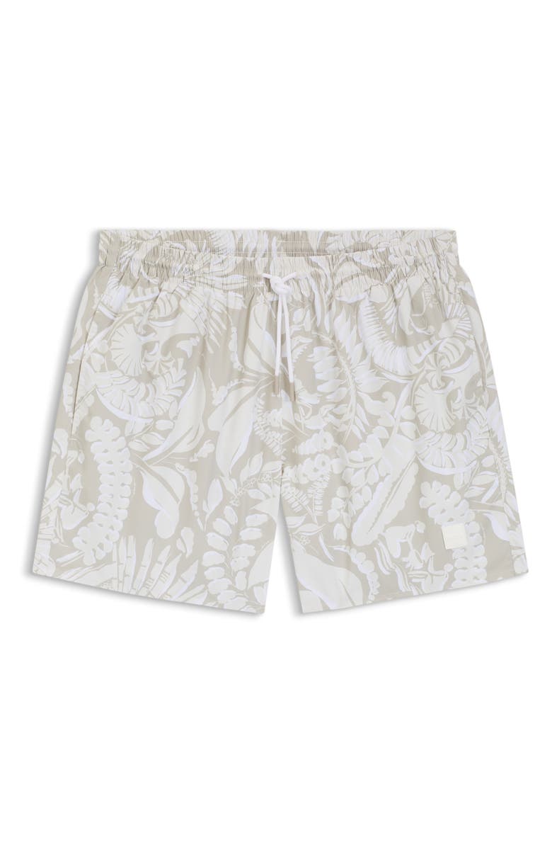 BOSS Piranha Swim Trunks, Main, color, 