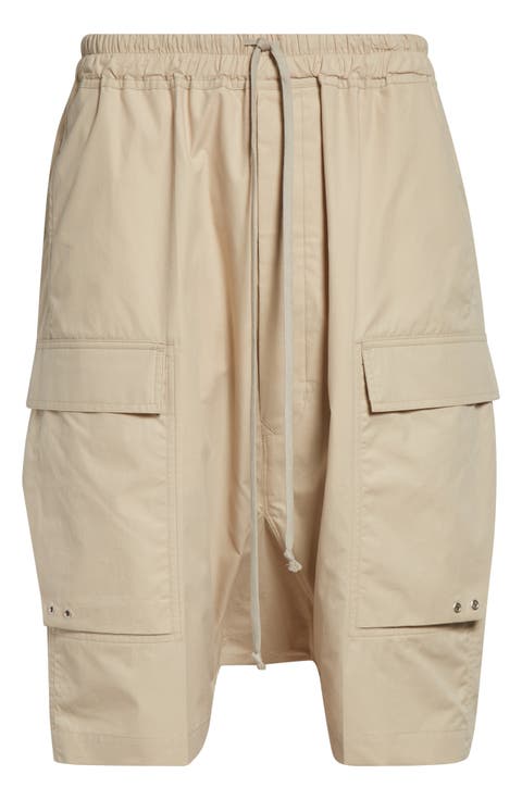 Temple Pods Drawstring Cargo Shorts