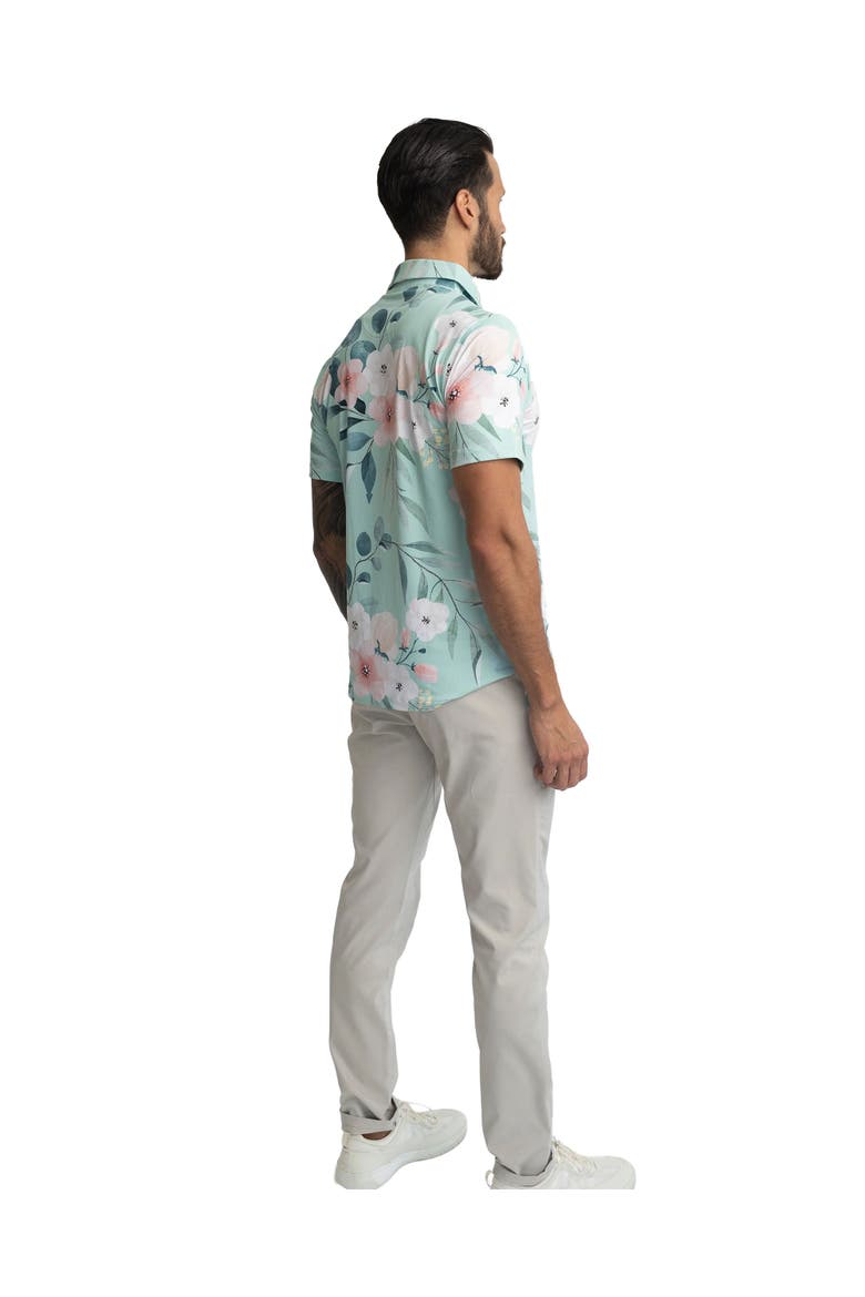 Easy Eagle Floral-La-Tour Men's Polo Shirt, Alternate, color, Floral-La-Tour
