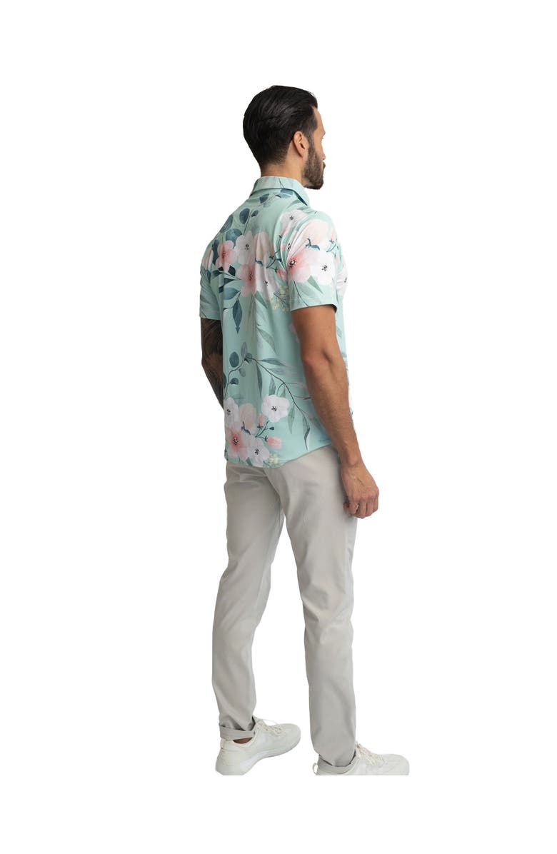 Easy.Eagle Easy Eagle Floral-La-Tour Men's Polo Shirt, Alternate, color, Floral-La-Tour