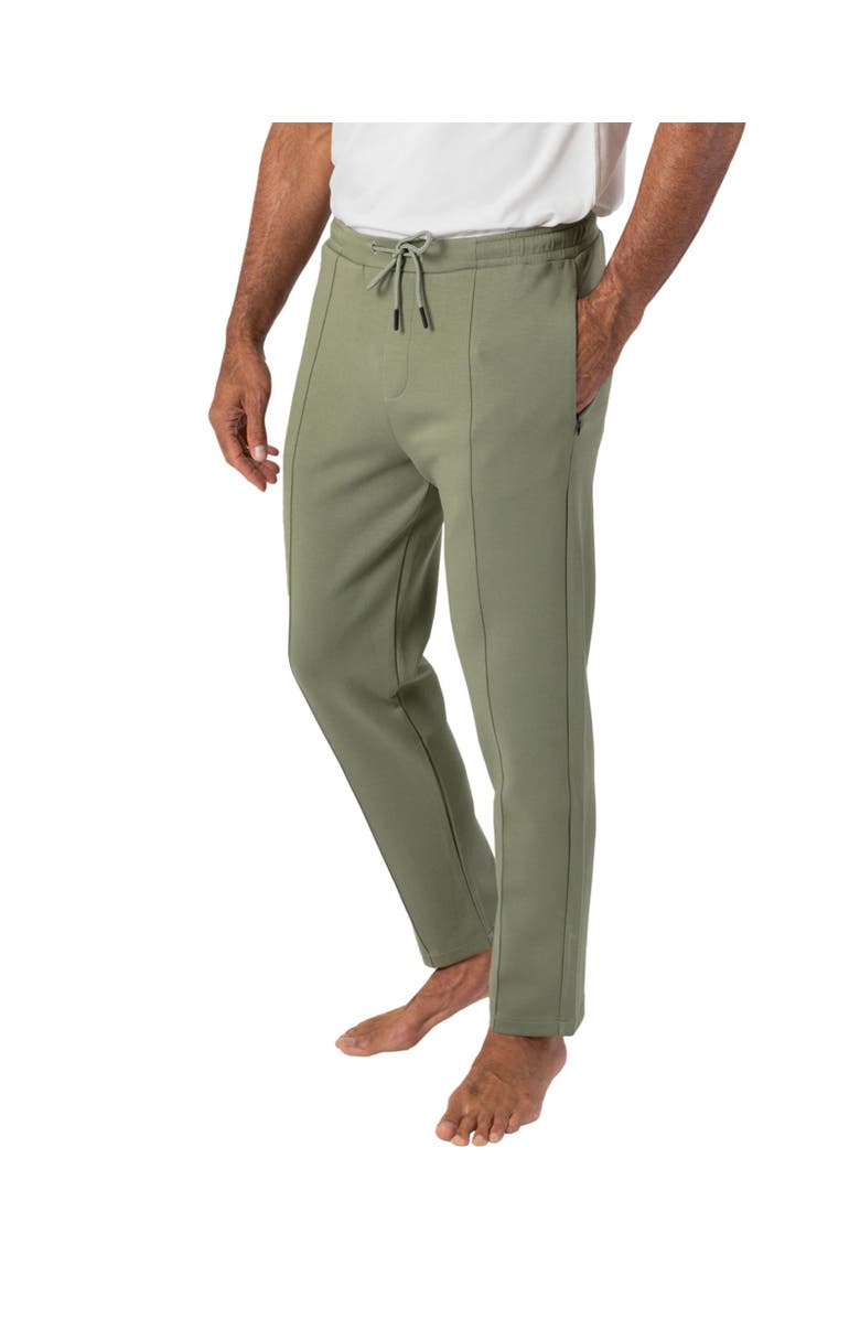 Robert Talbott Evans Track Pant, Alternate, color, Olive