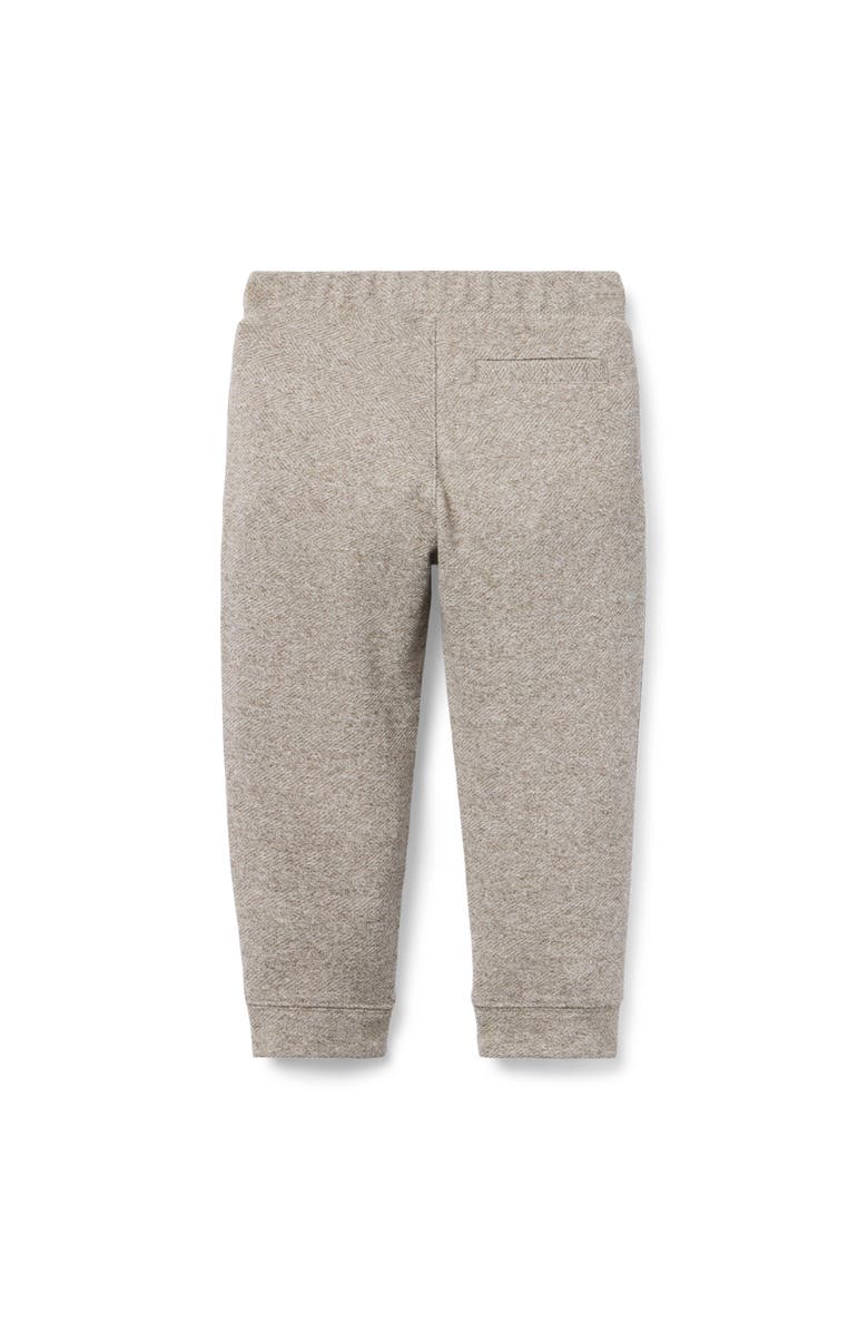 Janie and Jack The Herringbone Jogger, Alternate, color, Beige