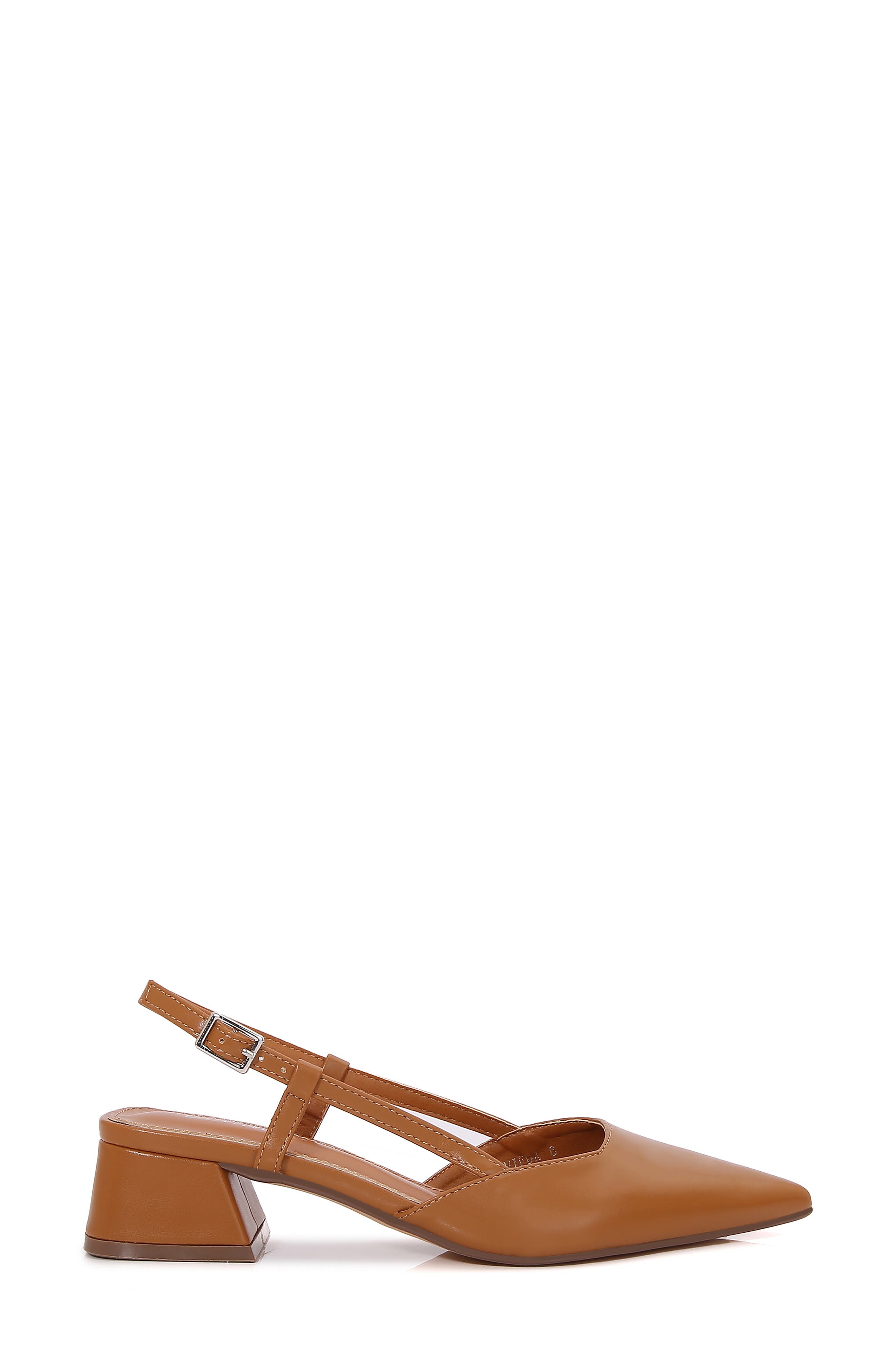 BERNESS Vieda Pointed Toe Slingback Pump, Alternate, color, Camel